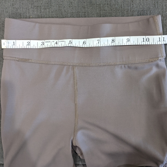 Carbon38 Tanjung Taupe Woven Side Paneled Leggings - Picture 10 of 12
